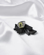 Yellow Citrine Ring in 925 Sterling Silver | Luxury Women’s Gemstone Ring | Handcrafted Designer Jewelry