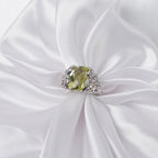 Yellow Citrine Ring in 925 Sterling Silver | Luxury Women’s Gemstone Ring | Handcrafted Designer Jewelry